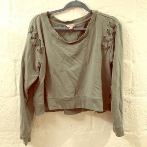 Calvin Klein cropped sweatshirt